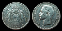 5 francs Napoléon III